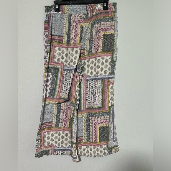 FLOREAT by Anthropologie Wide Leg Pants - M - Picture 3 of 5